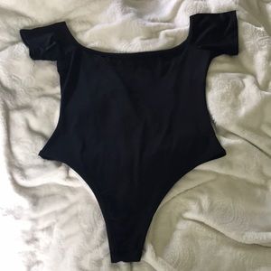 Cute black body suit